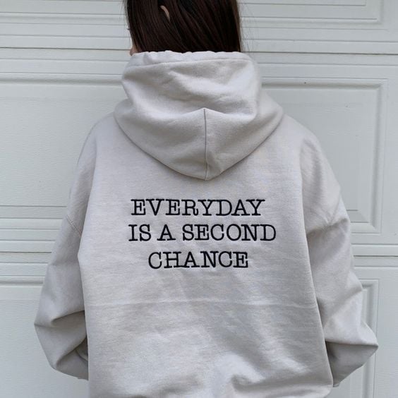 POLERA MUJER EVERYDAY IS A SECOND CHANCE - 1