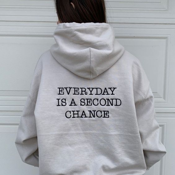 POLERA MUJER EVERYDAY IS A SECOND CHANCE - 1