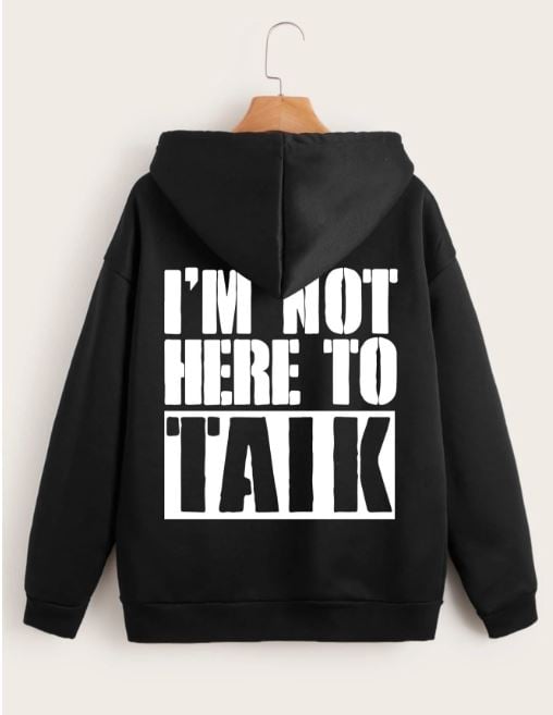 POLERA MUJER I'M NOT HERE TO TALK - 1