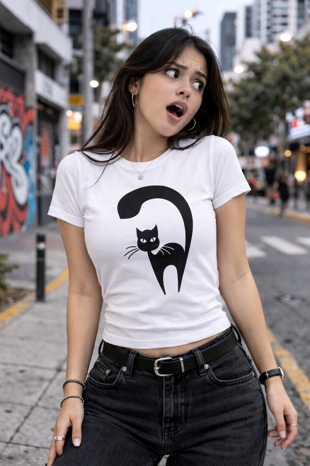 POLO MUJER GATO ERIZADO - 1