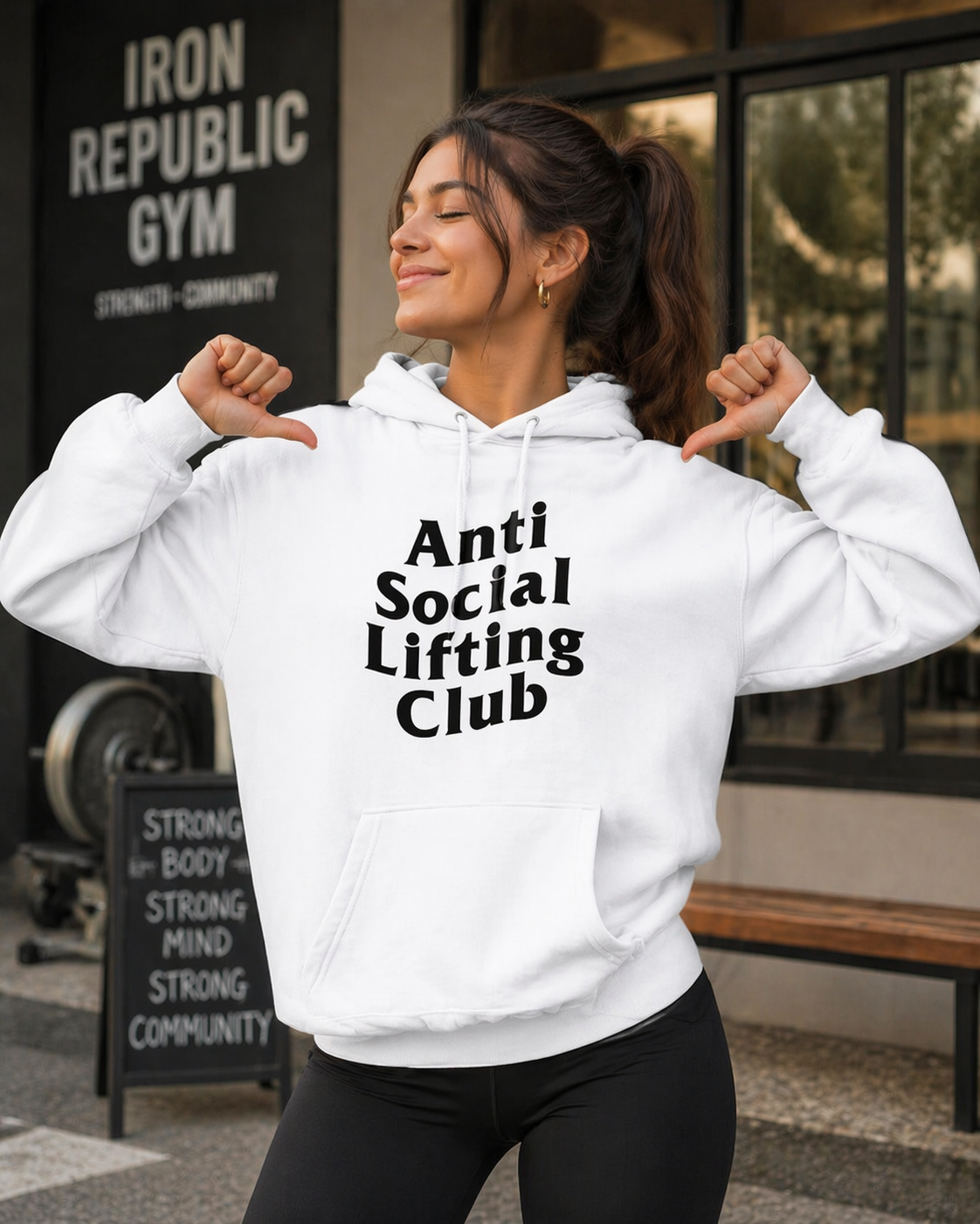 POLERA MUJER ANTI SOCIAL - 1