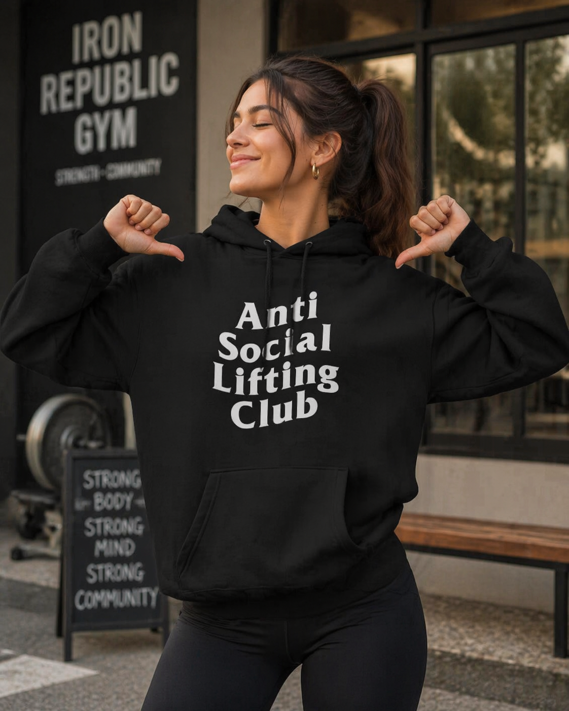 POLERA MUJER ANTI SOCIAL - 1