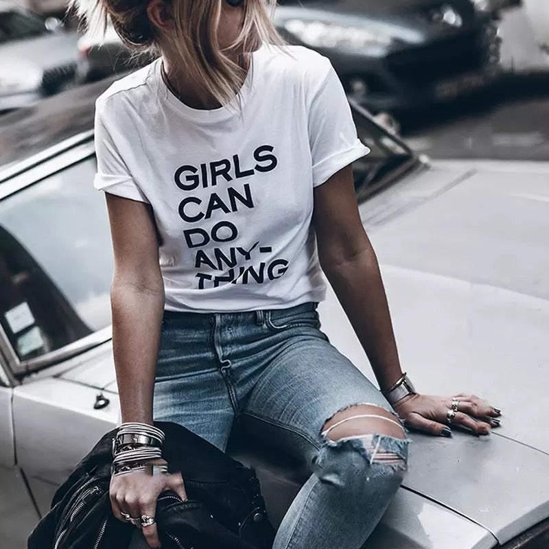 POLO PERSONALIZADO GIRLS CAN DO - 1