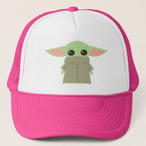 GORRA BABY YODA ROSADO - 1