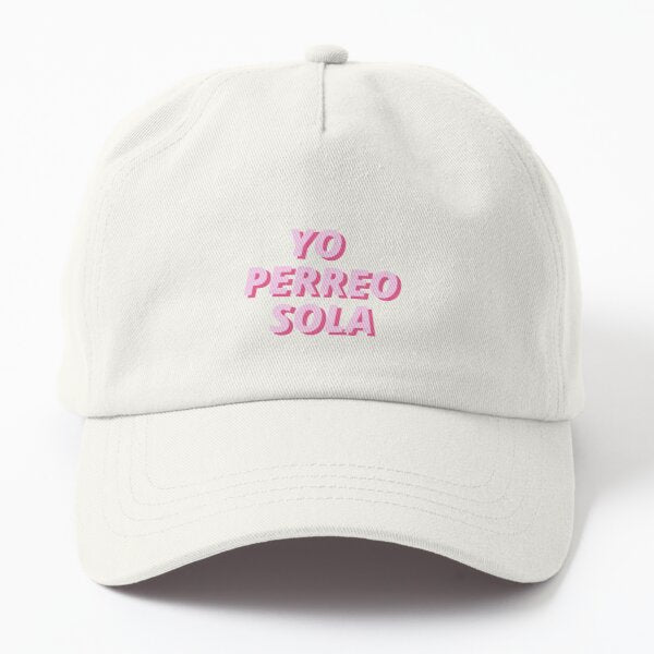 GORRA YO PERREO SOLA BLANCO - 1