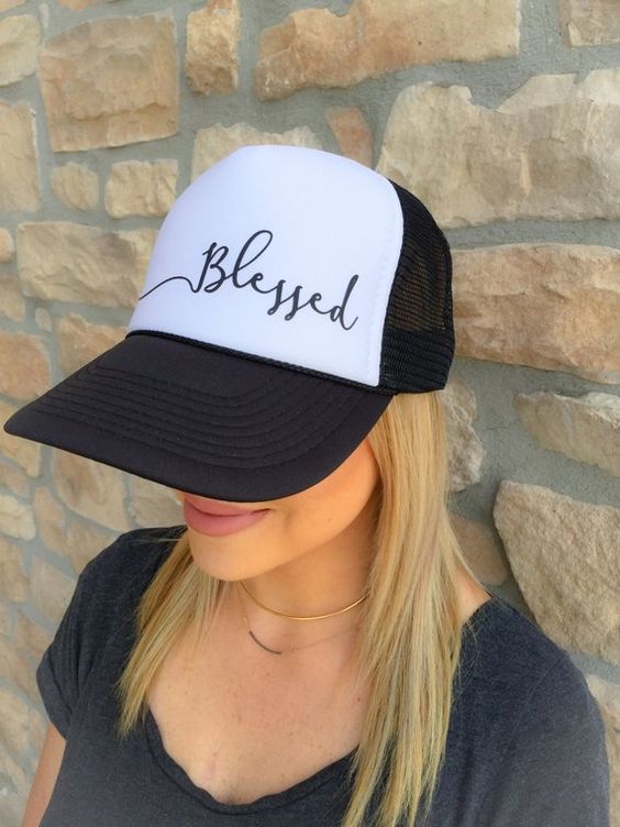 GORRA BLESSED NEGRO - 1