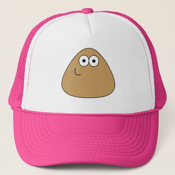 GORRA POOP EMOJI ROSADO - 1