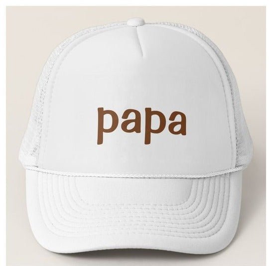 GORRA PAPÁ BLANCO - 1