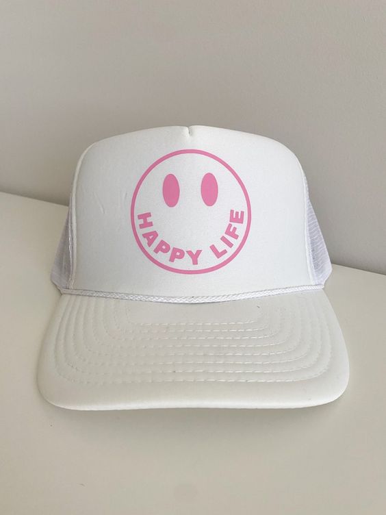GORRA HAPPY LIFE BLANCO - 1