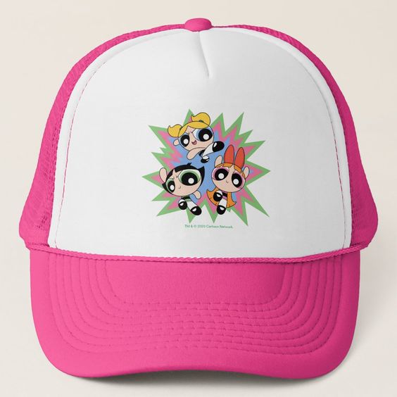 GORRA CHICAS SUPERPODEROSAS ROSADO - 1