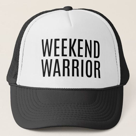 GORRA WEEKEND WARRIOR NEGRO - 1