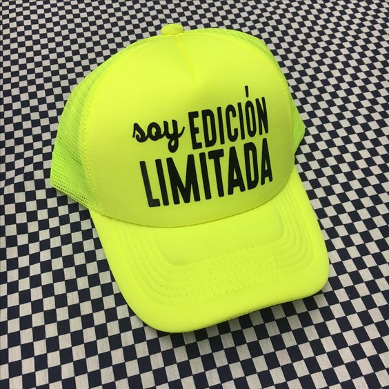GORRA SOY EDICIÓN LIMITADA AMARILLO - 1