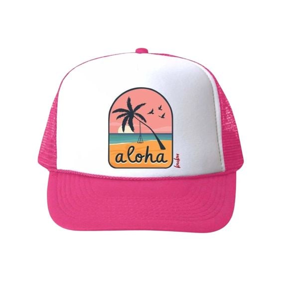 GORRA ALOHA ROSADO - 1