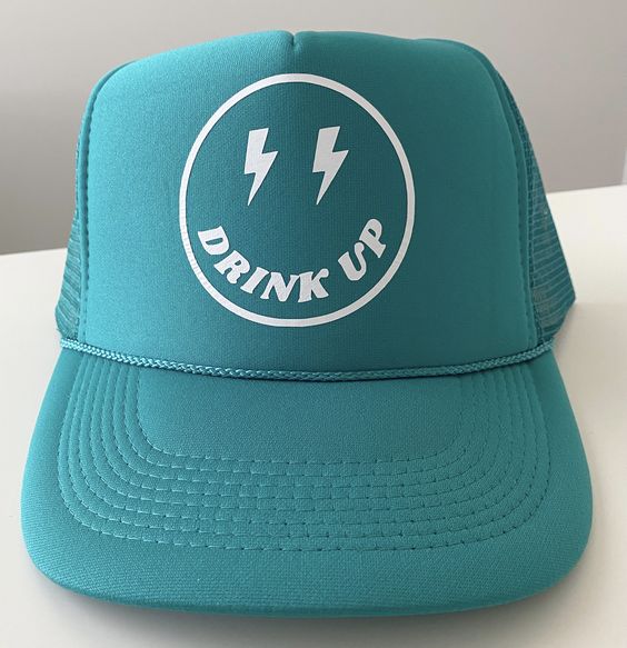 GORRA DRINK UP TURQUESA - 1