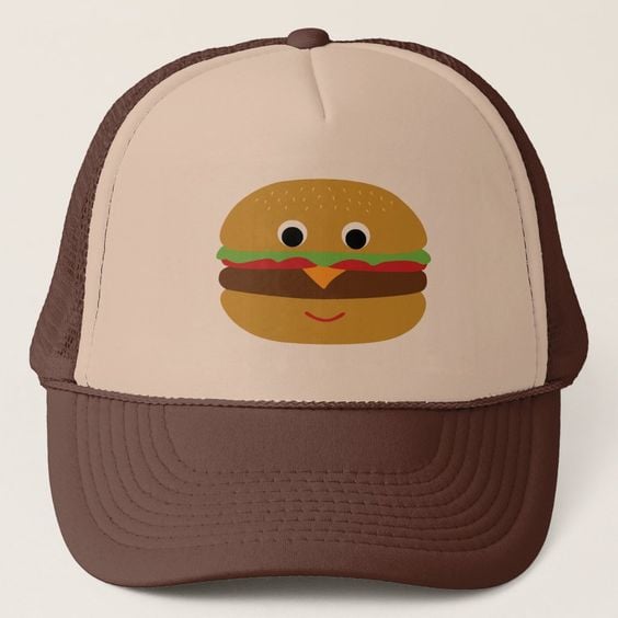 GORRA MINI HAMBURGUESA CAFÉ - 1