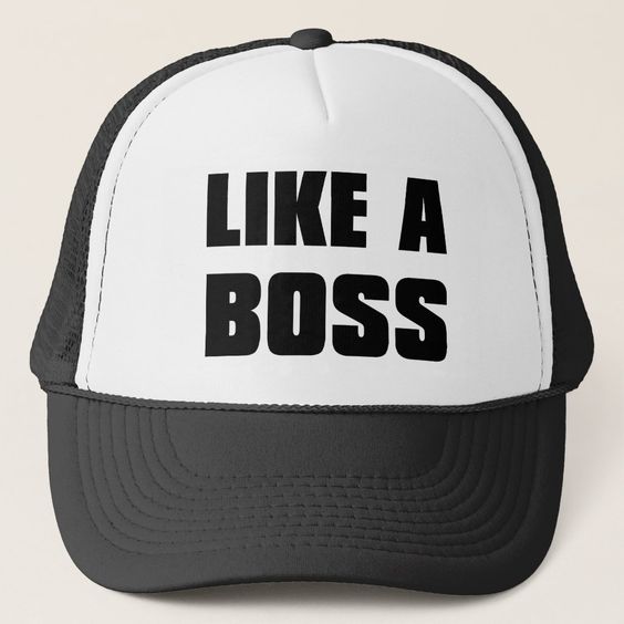 GORRA LIKE A BOSS NEGRO - 1