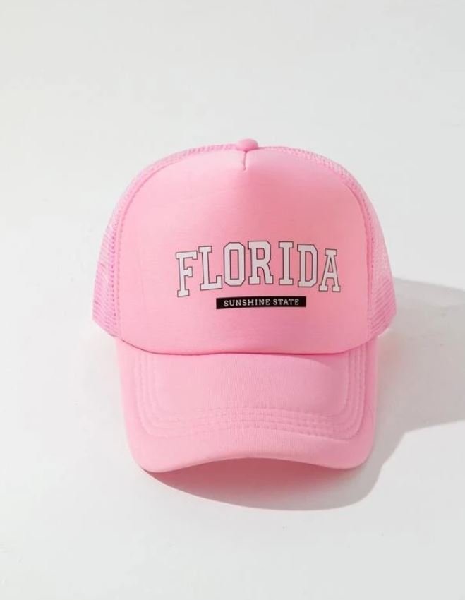 GORRA FLORIDA ROSADO - 1