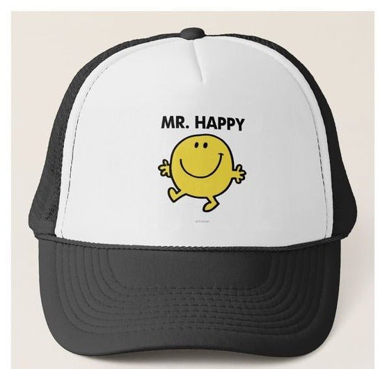 GORRA MR. HAPPY NEGRO - 1
