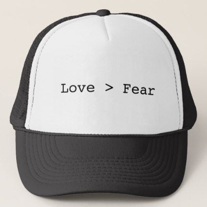 GORRA LOVE > FEAR NEGRO - 1