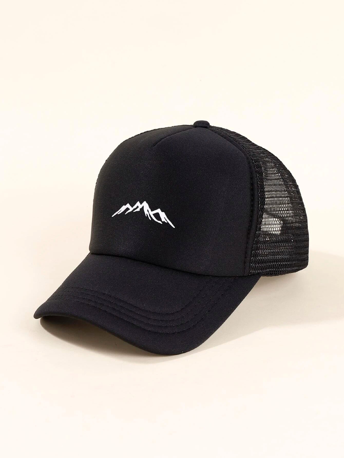 GORRA MONTAÑAS NEGRO - 1