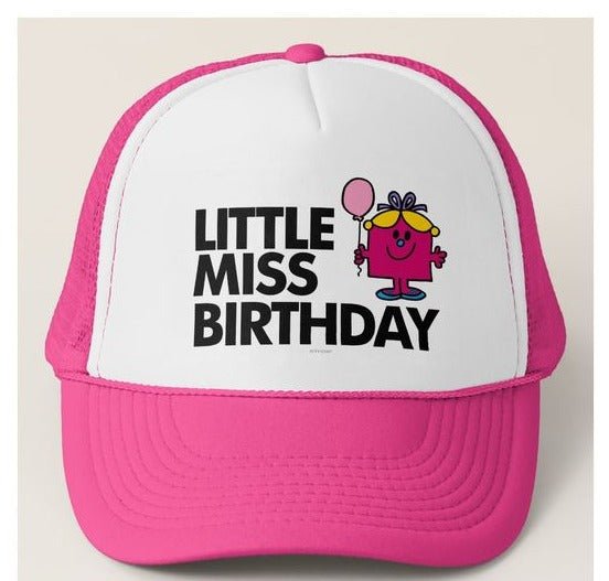 GORRA LITTLE MISS BIRTHDAY ROSADO - 1