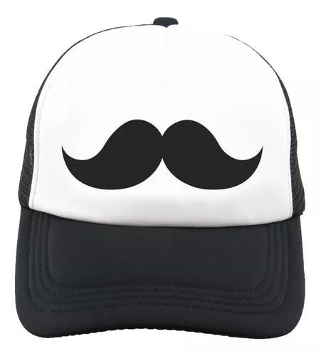 GORRA BIGOTE NEGRO - 1