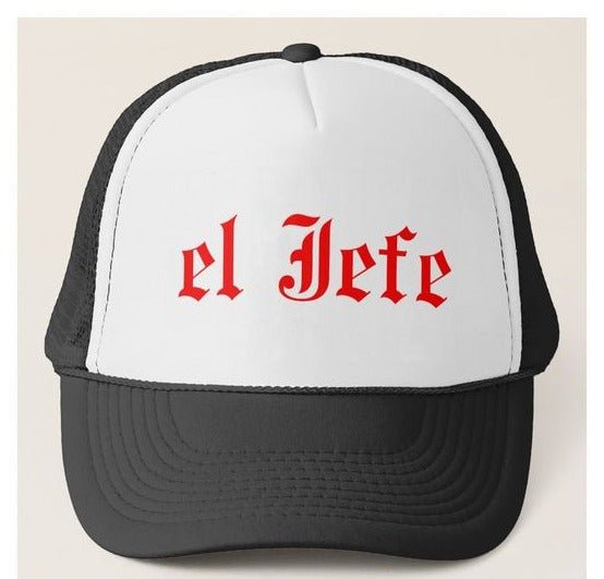 GORRA EL JEFE NEGRO - 1