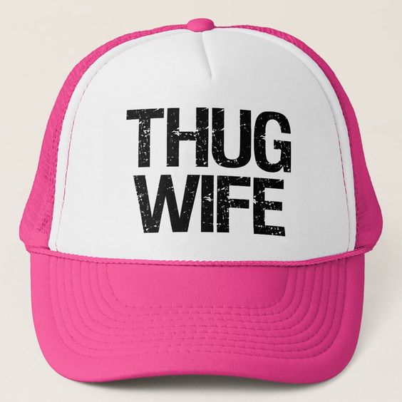 GORRA THUG WIFE ROSADO - 1