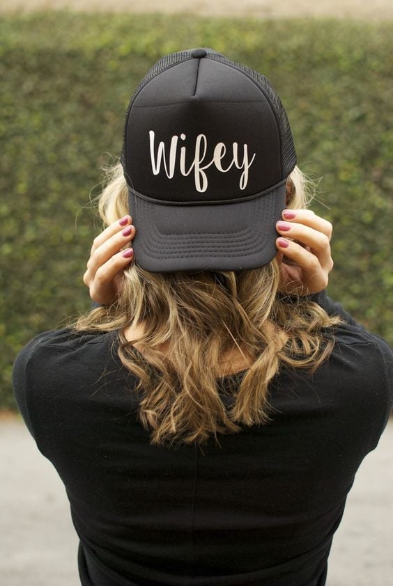 GORRA WIFEY NEGRO - 1