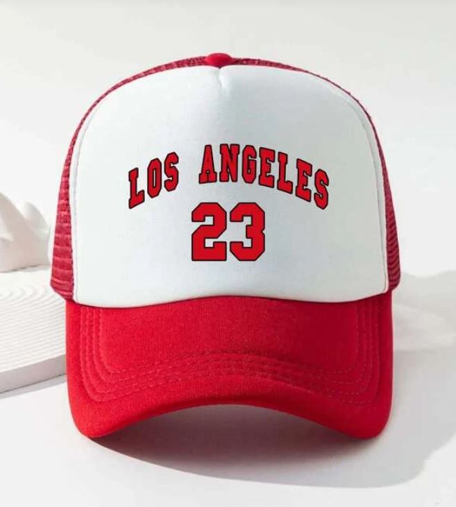 GORRA LOS ANGELES ROJO - 1
