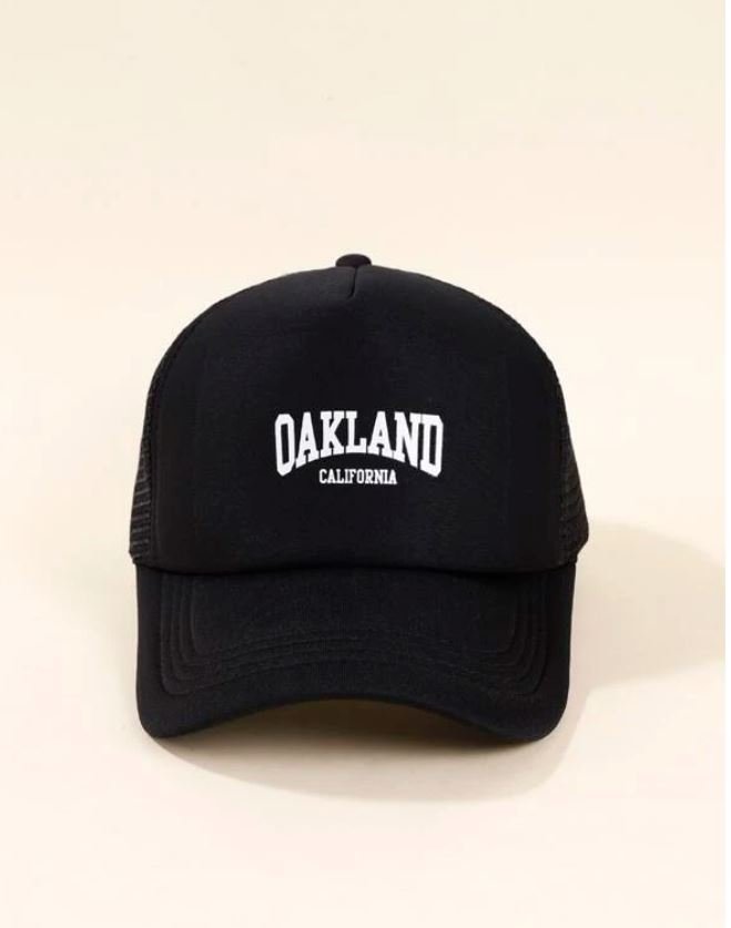 GORRA OAKLAND NEGRO - 1