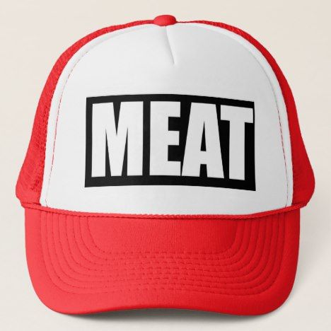 GORRA MEAT ROJO - 1