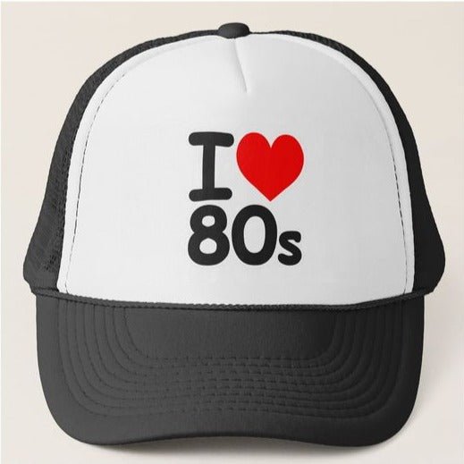 GORRA I LOVE 80S NEGRO - 1