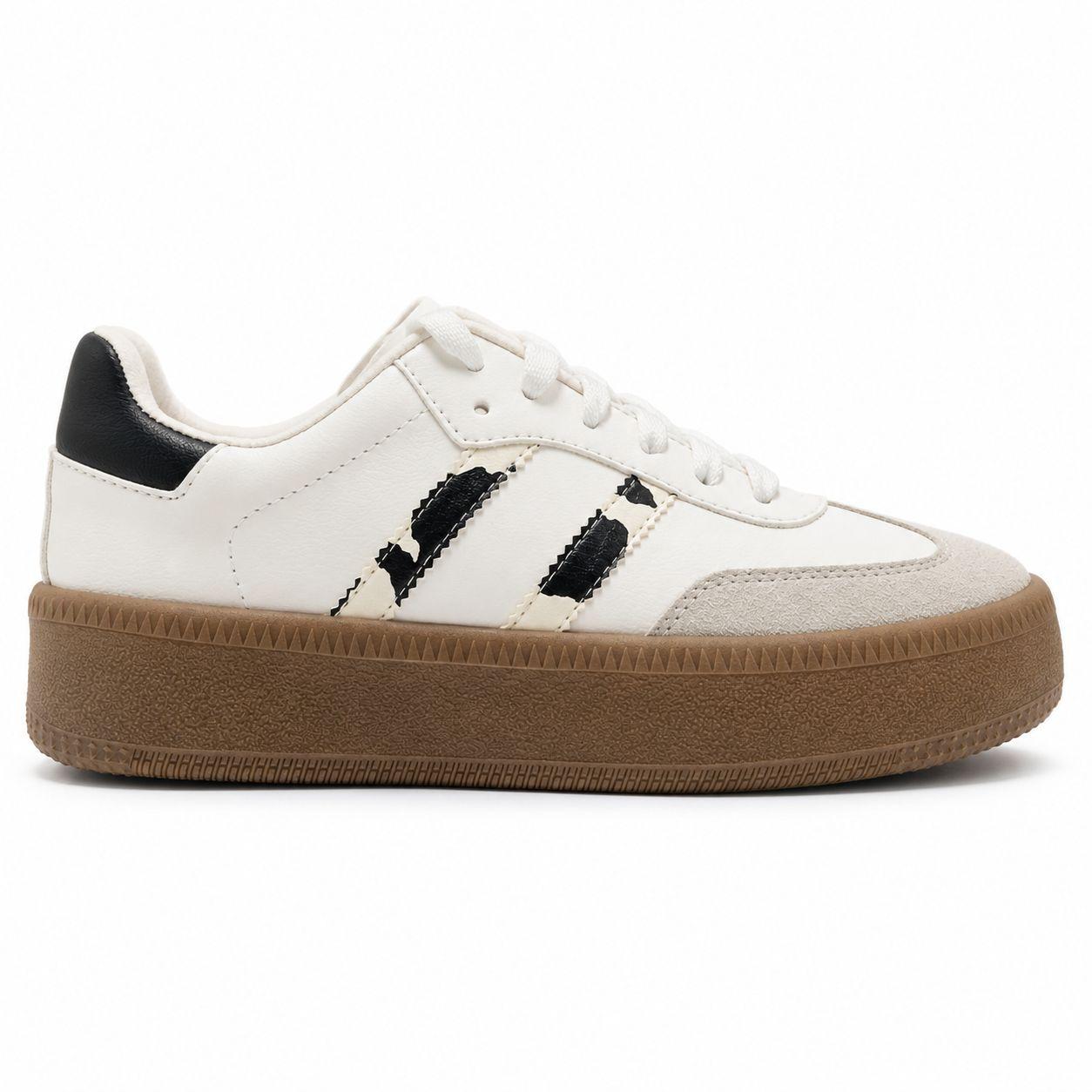 ZAPATILLAS URBANAS MUJER SAMIRA 2.0 - PRINT 3 - BLANCO - 3