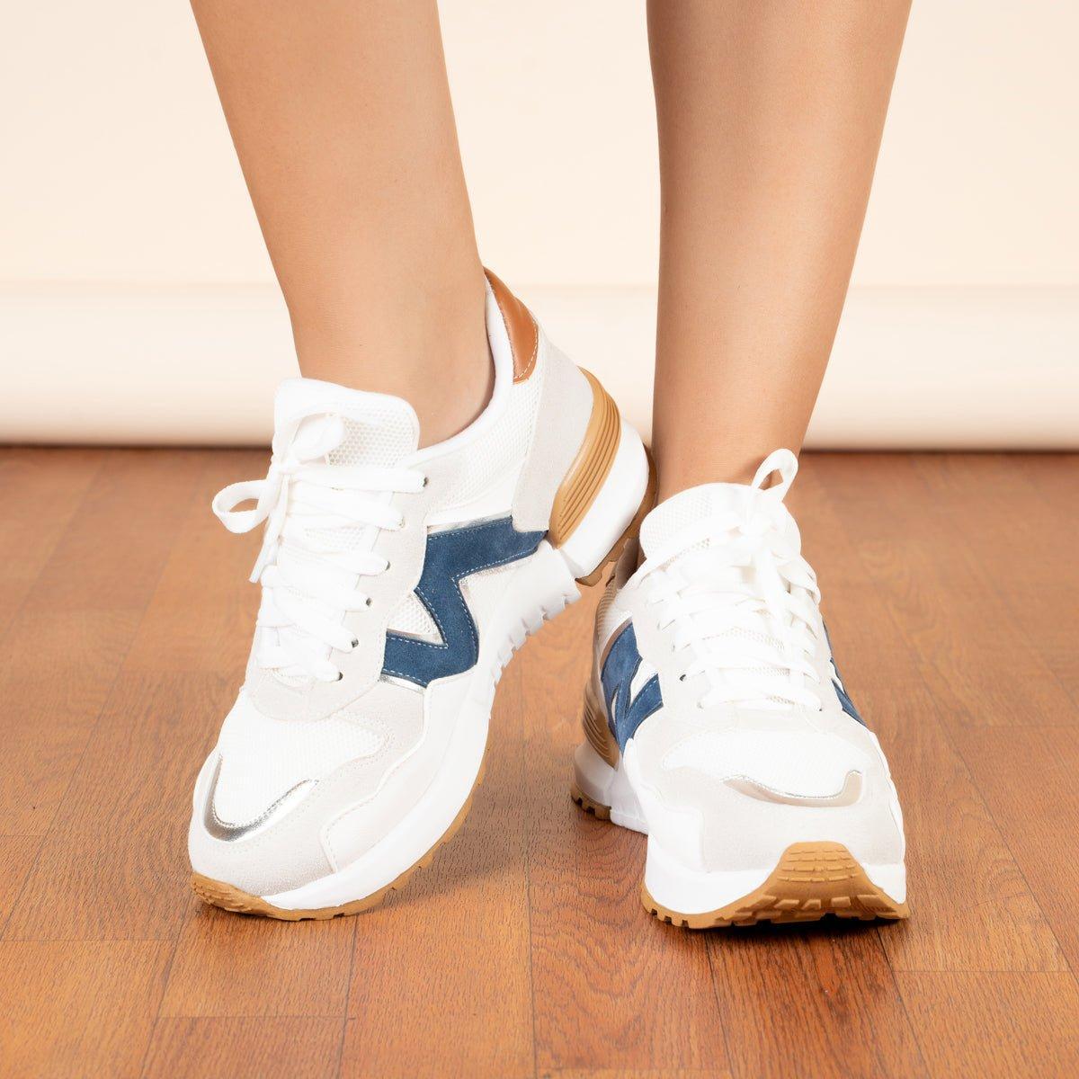 ZAPATILLAS URBANAS MUJER NÉBULA 2.0 - AZUL 2 - 3