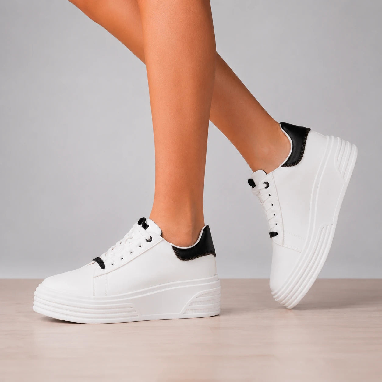ZAPATILLAS URBANAS MUJER ZIP - NEGRO - 6