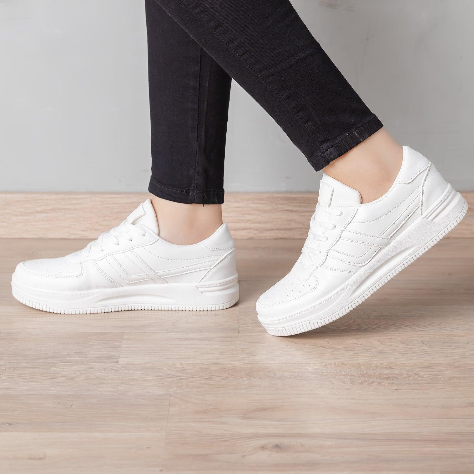 ZAPATILLAS URBANAS MUJER LUAR - BLANCO - 6