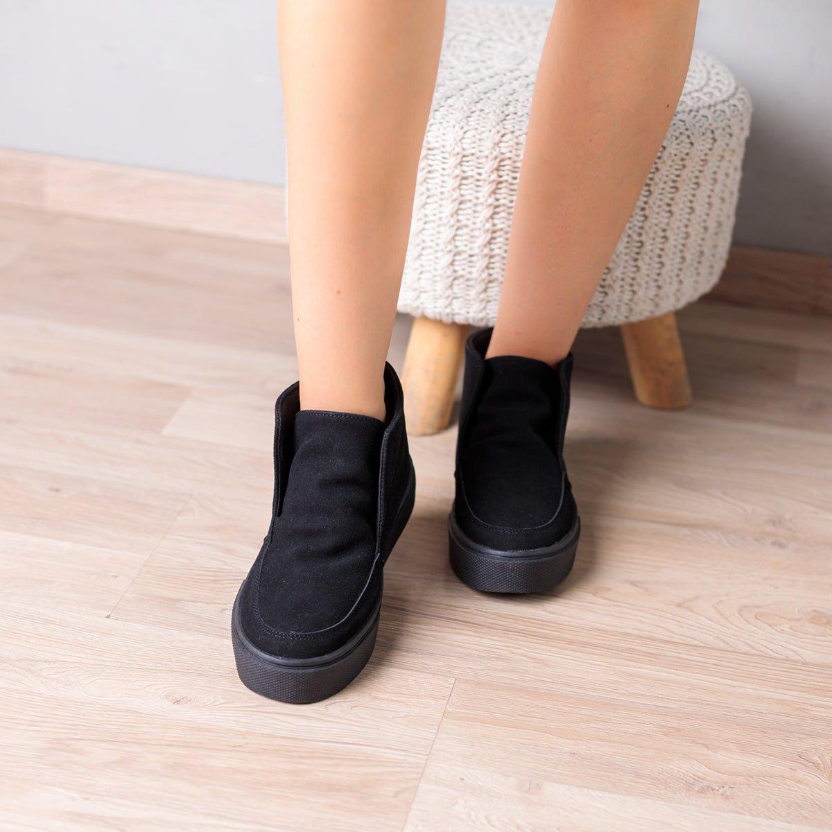 ZAPATILLAS URBANAS MUJER GHALI - NEGRO - 1