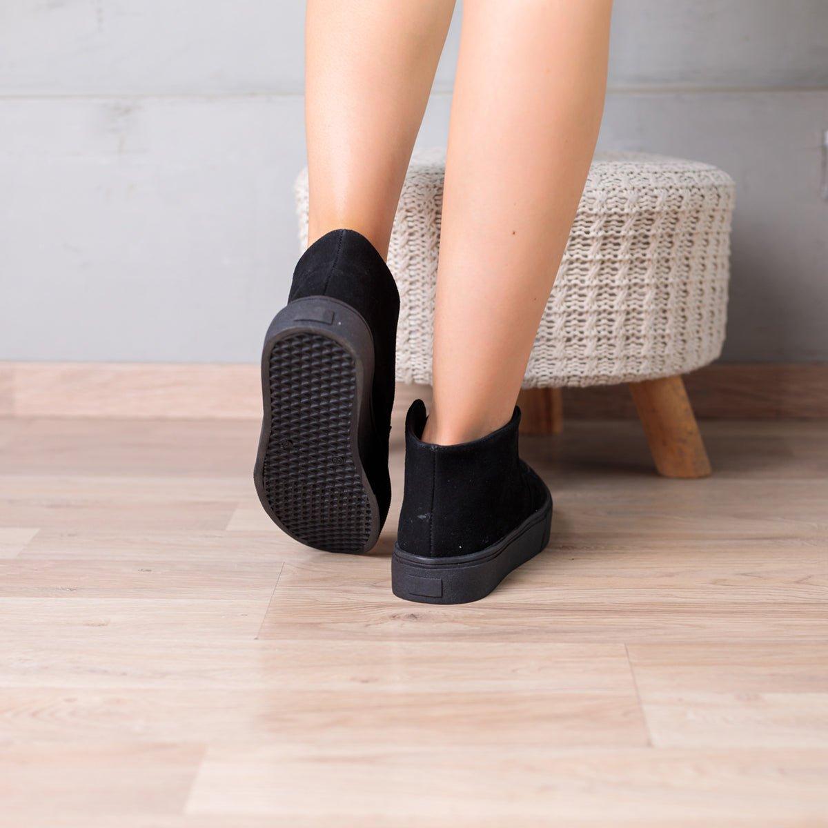 ZAPATILLAS URBANAS MUJER GHALI - NEGRO - 2