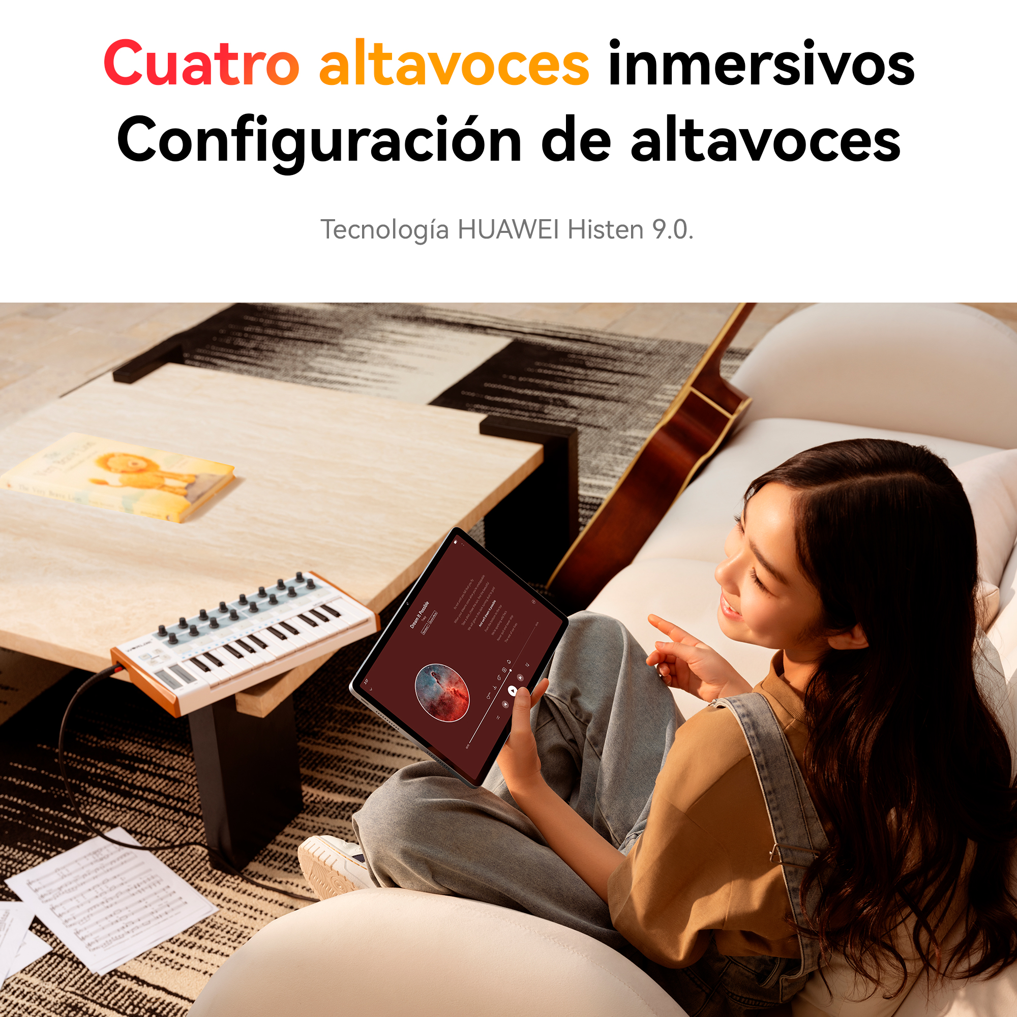 TABLET HUAWEI MATEPAD SE 11' 6+128 GB GRIS | LARGA BATERÍA 7,700 MAH - 4