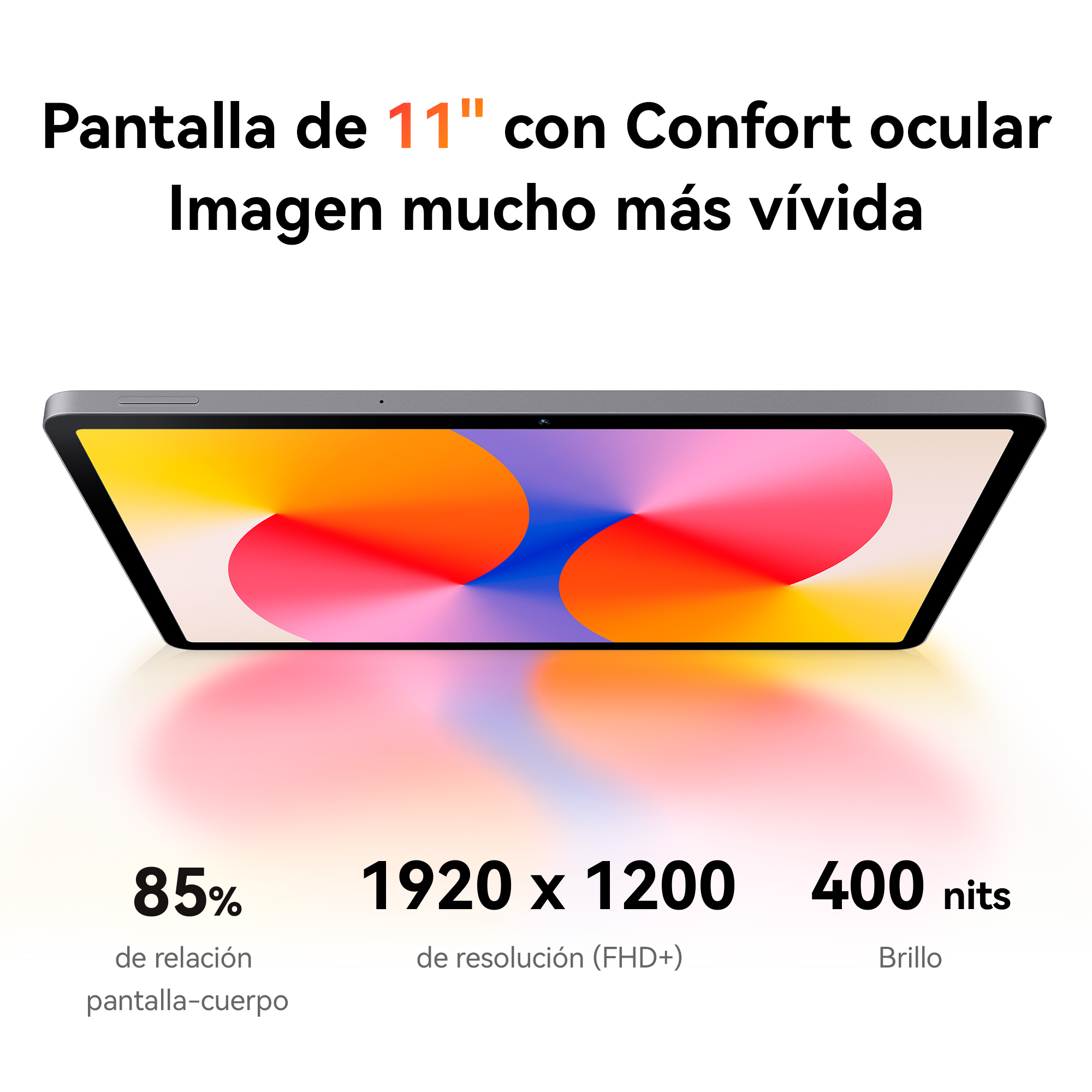 TABLET HUAWEI MATEPAD SE 11' 6+128 GB GRIS | LARGA BATERÍA 7,700 MAH - 5