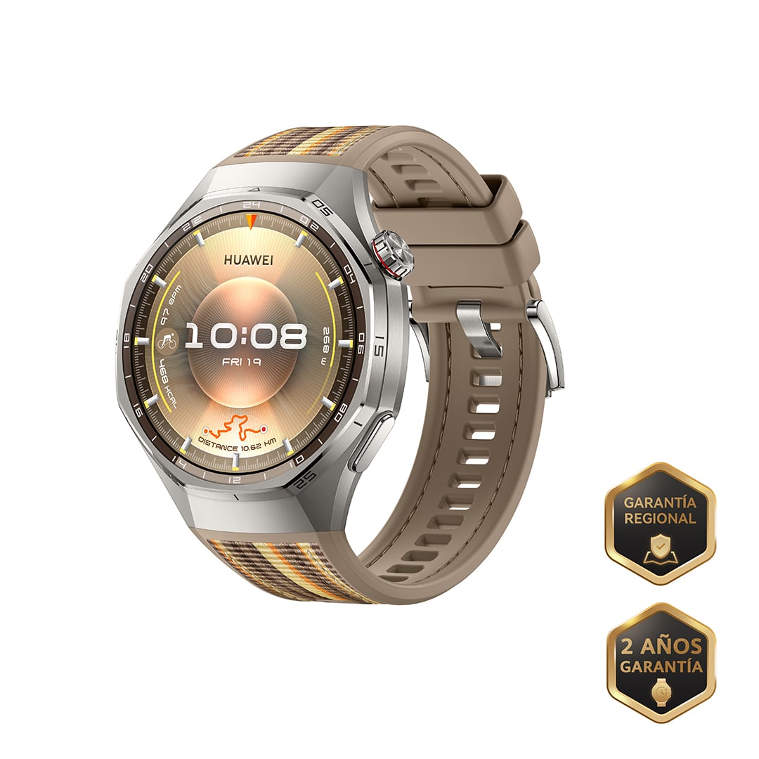 SMARTWATCH HUAWEI WATCH GT 6 PRO 46MM - MARRÓN | BATERÍA HASTA 21 DÍAS* | TITANIO Y CRISTIAL DE ZAFIRO - 1