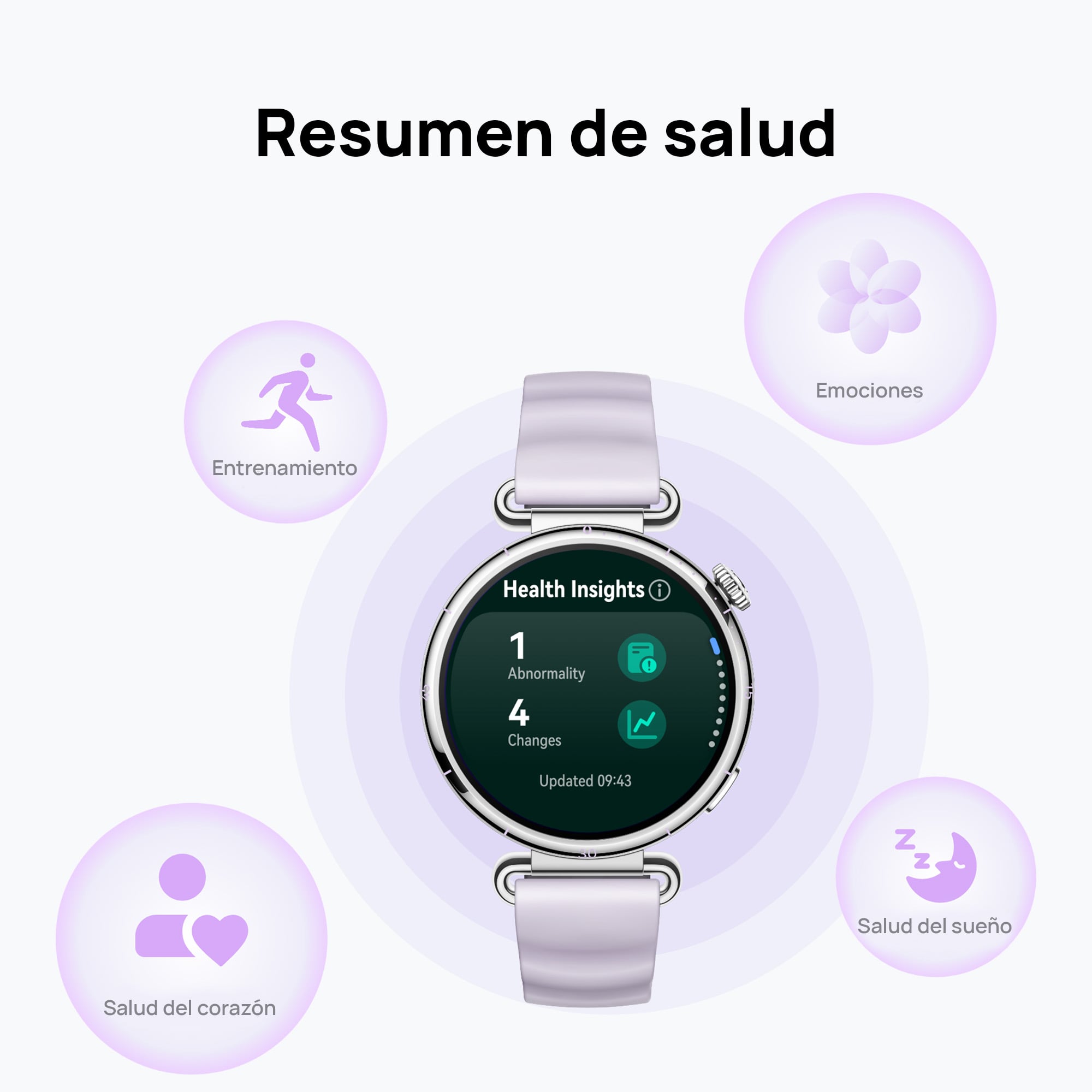 SMARTWATCH HUAWEI WATCH GT 6 46MM - GRIS | BATERÍA HASTA 21 DÍAS* | BIENESTAR EMOCIONAL - 7