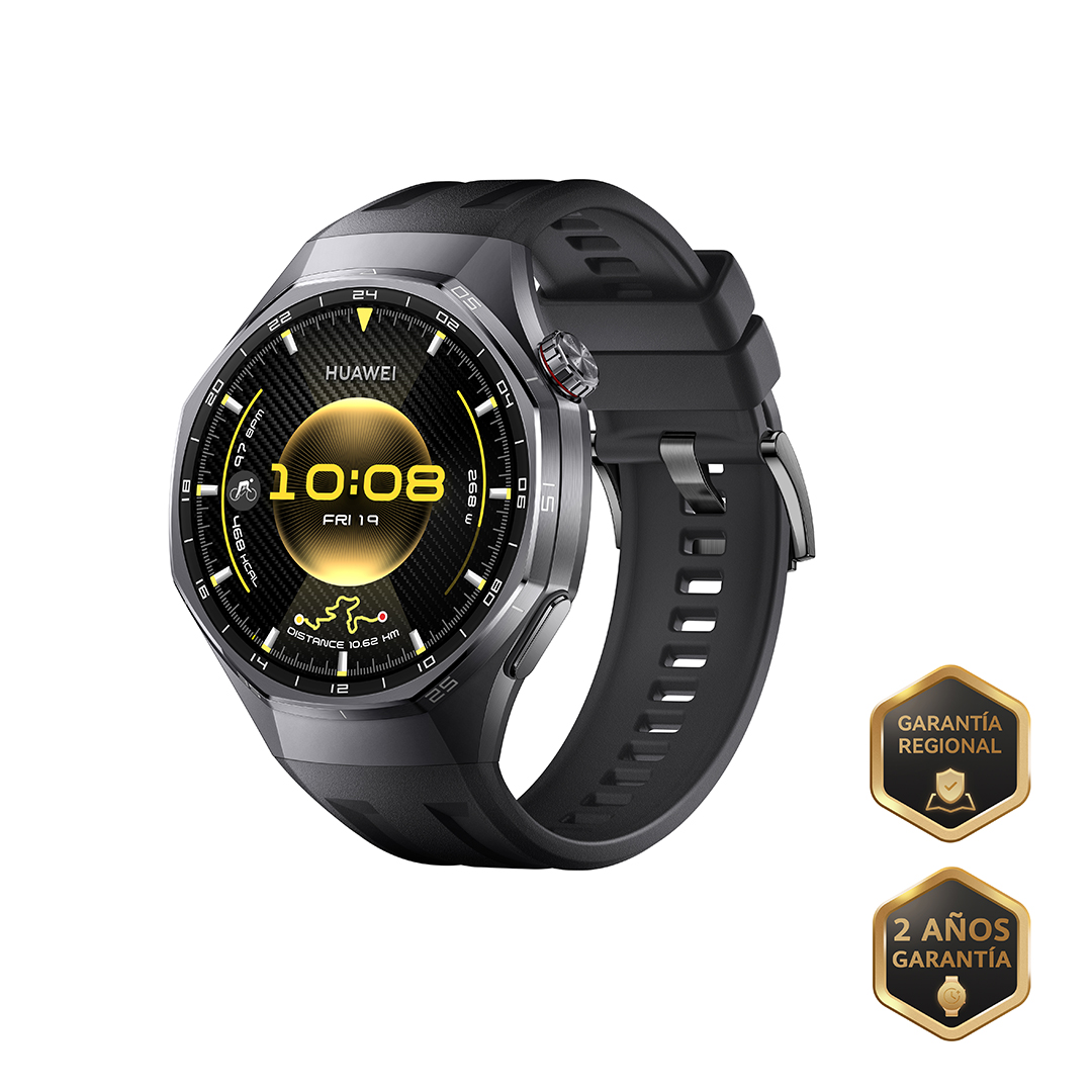 SMARTWATCH HUAWEI WATCH GT 6 PRO 46MM - NEGRO | BATERÍA HASTA 21 DÍAS* | TITANIO Y CRISTIAL DE ZAFIRO - 1