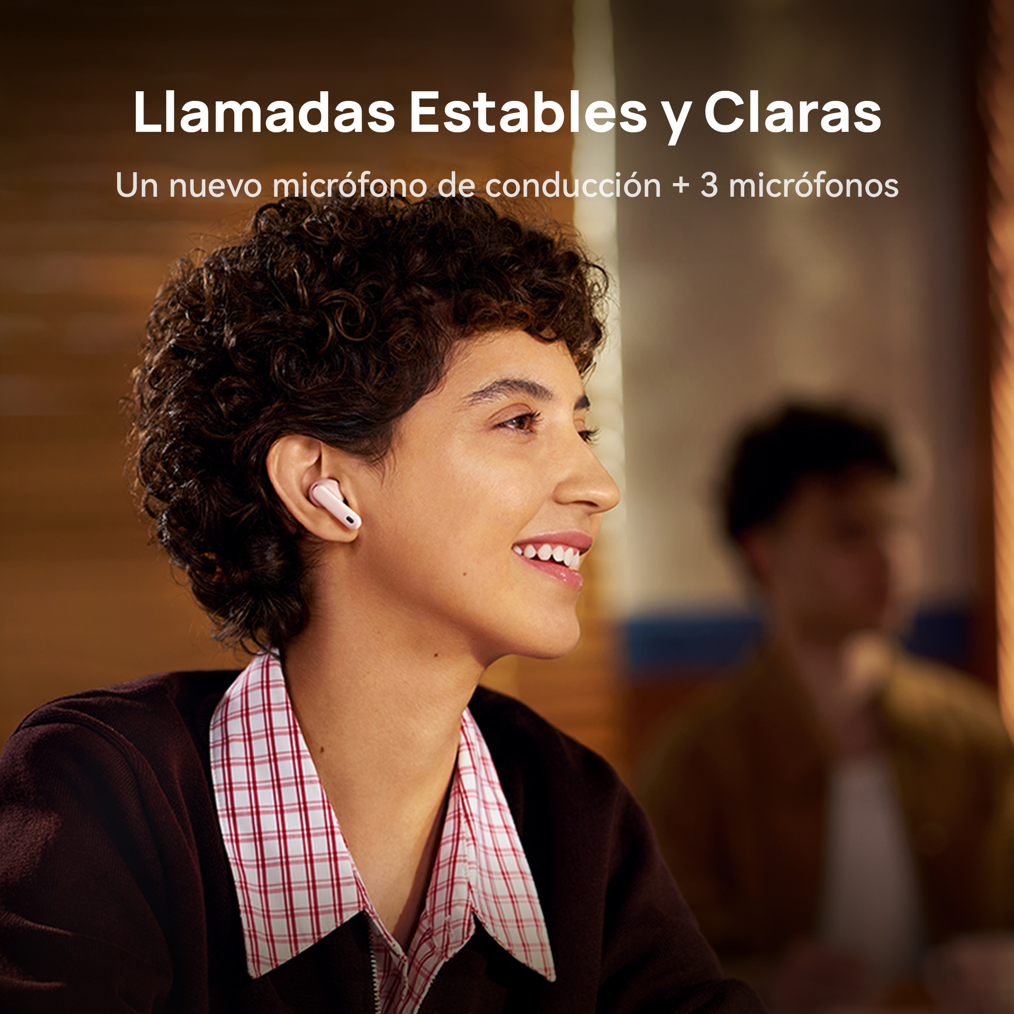AUDÍFONOS INALÁMBRICOS HUAWEI FREEBUDS 7I - ROSADO | CANCELACIÓN ACTIVA DE RUIDO DINÁMICA INTELIGENTE 4.0 - 7