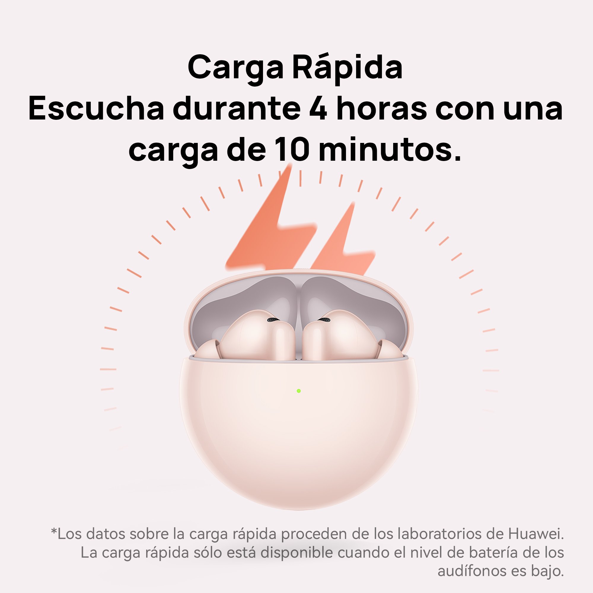 AUDÍFONOS INALÁMBRICOS HUAWEI FREEBUDS 7I - NEGRO | CANCELACIÓN ACTIVA DE RUIDO DINÁMICA INTELIGENTE 4.0 - 10