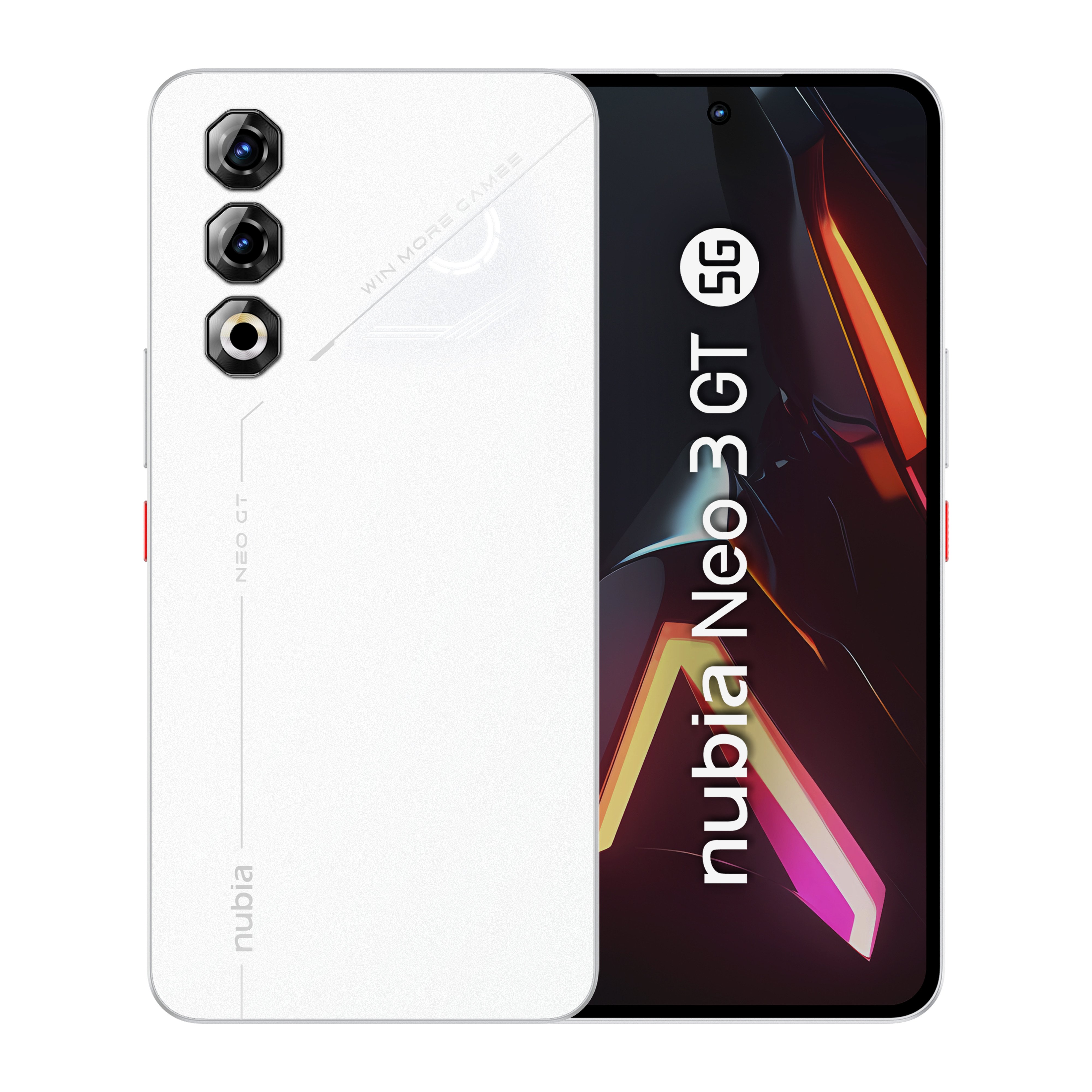 SMARTPHONE ZTE NUBIA NEO 3 GT 5G (12GB+12GB)+512GB (VERSIÓN FREEFIRE) BLANCO - 2