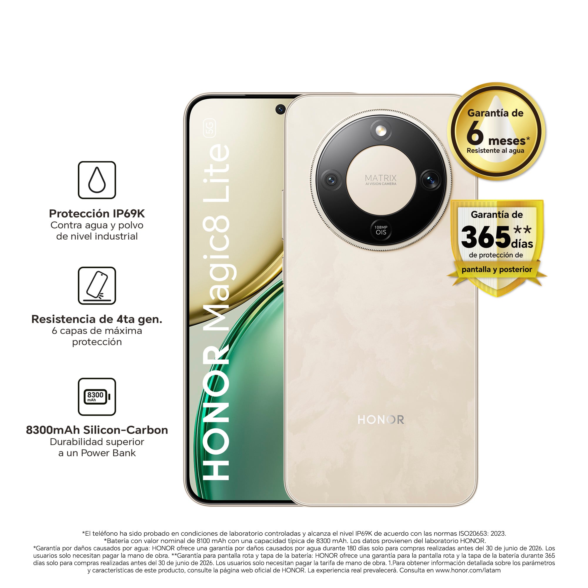 SMARTPHONE HONOR MAGIC 8 LITE 512GB+(8+8)GB - 1