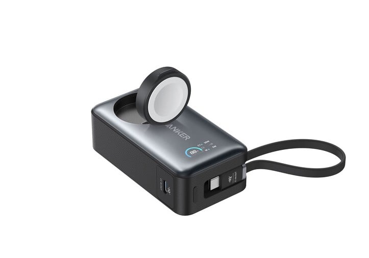 ANKER MAGGO POWER BANK 10K, 35W, FOR APPLE WATCH BLACK - 3
