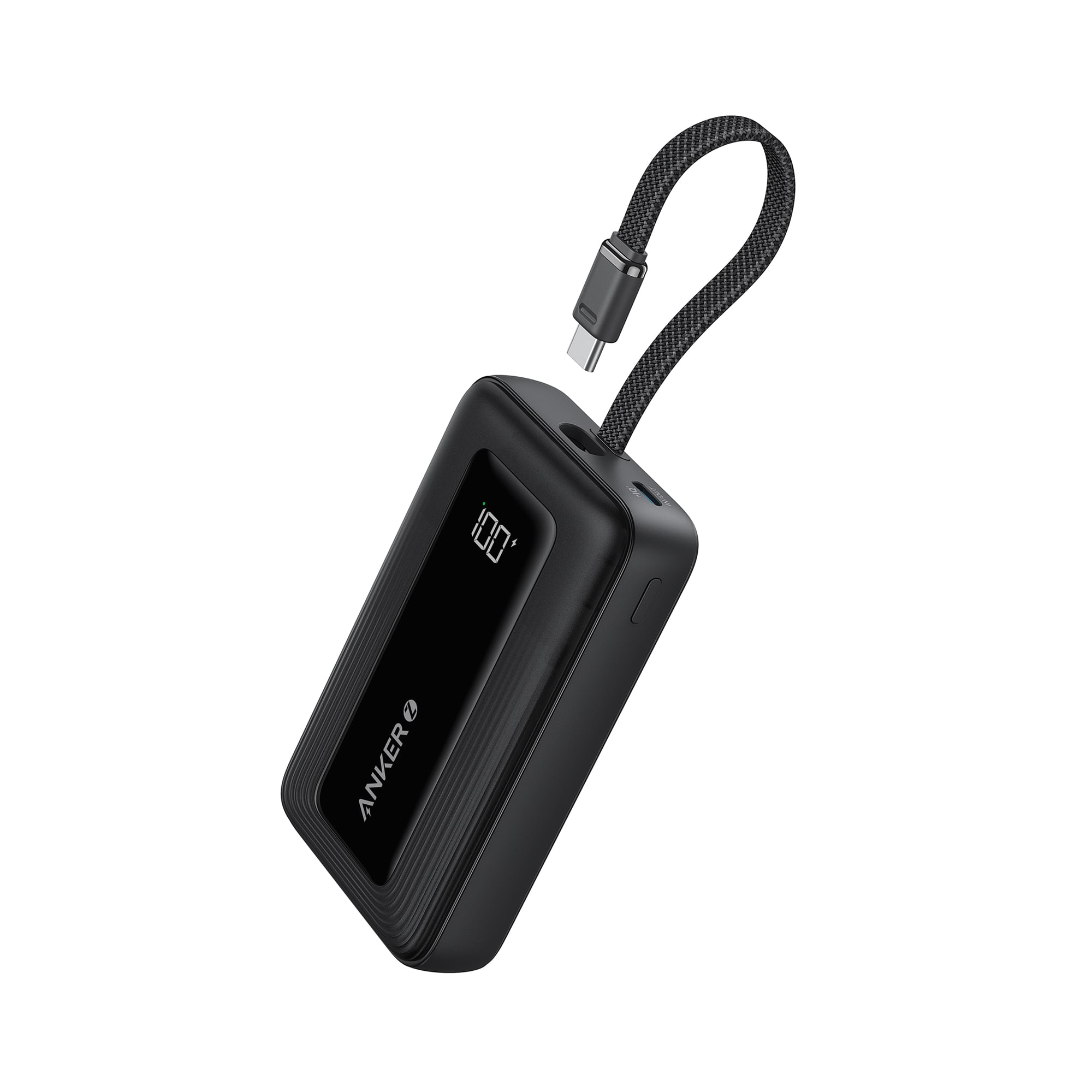 ANKER POWER BANK (20K, 30W, BUILT-IN USB-C CABLE) (H)OFFLINE - UN (EXCLUDED CN, EUROPE) BLACK 1 - 1